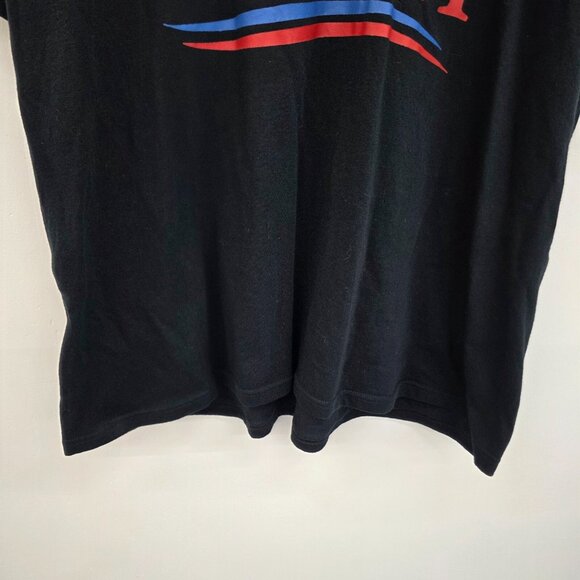 Boats & Hoes '24 Graphic T-Shirt Black Step Brothers Mens Size L Funny Patriotic - Picture 3 of 10